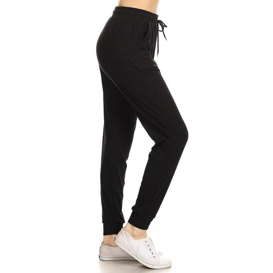 Black Buttery Soft Joggers