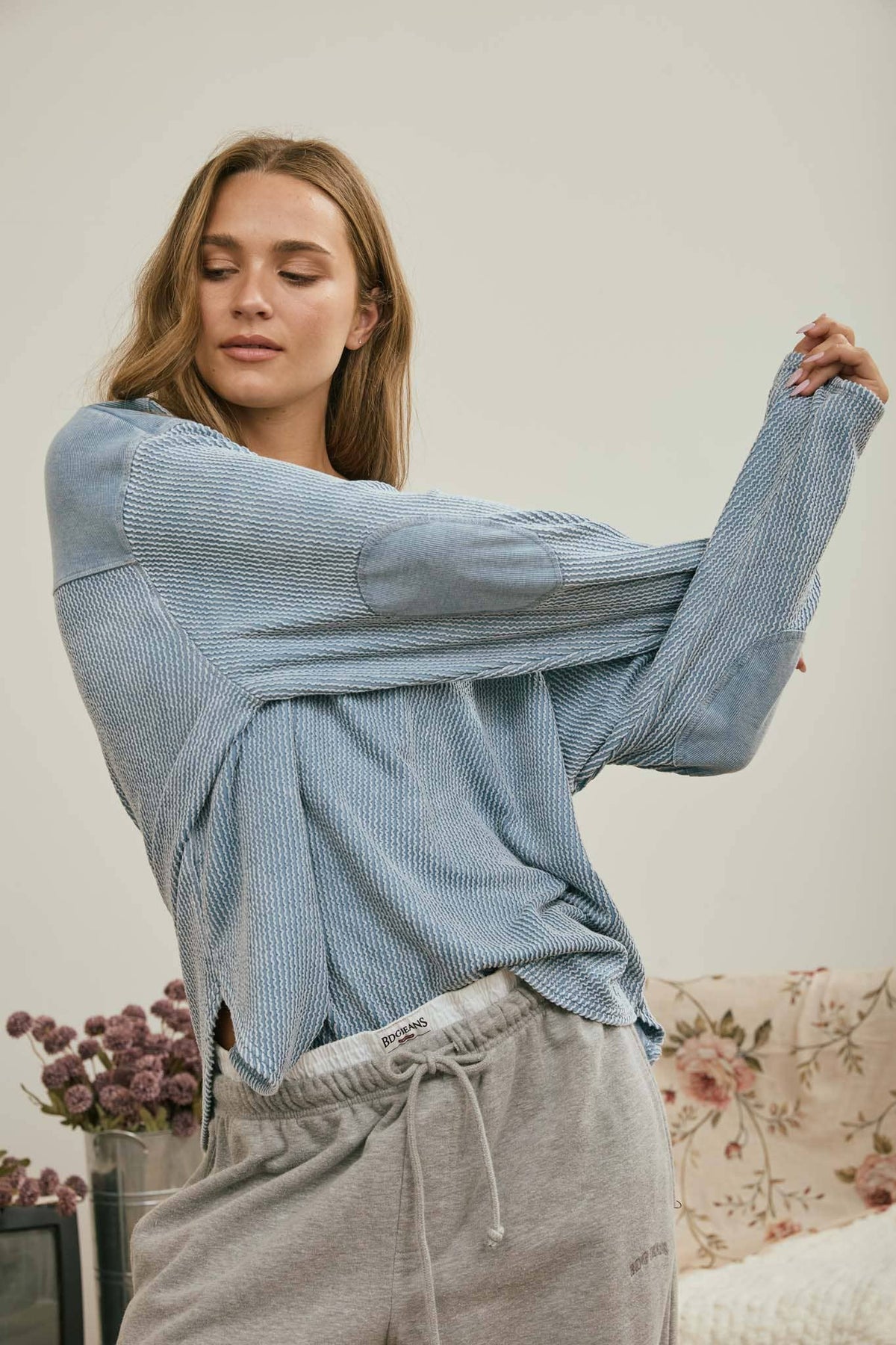 Light Denim Long Sleeve