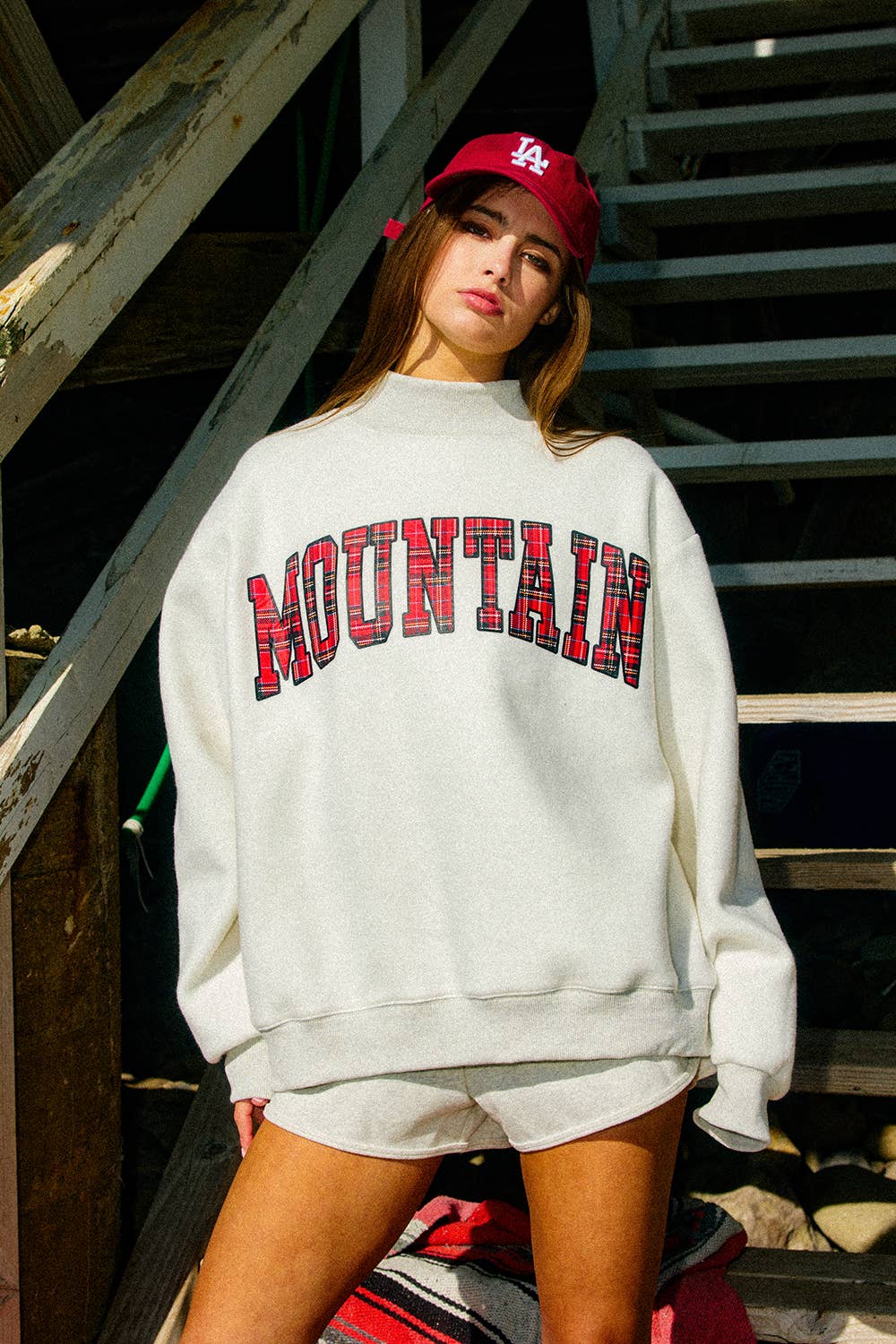 LAKE & MOUNTAIN Reversible MockNeck