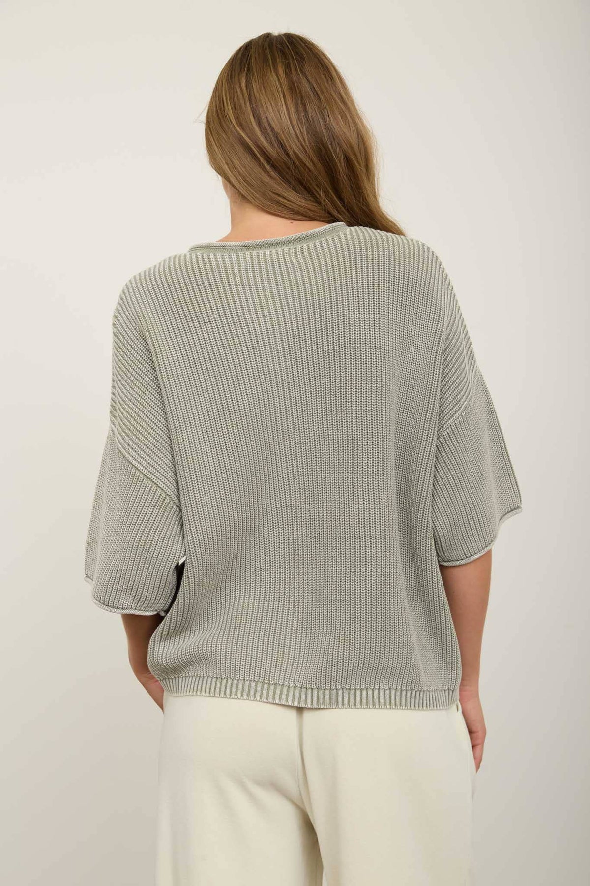 Sagebrush Button Sweater