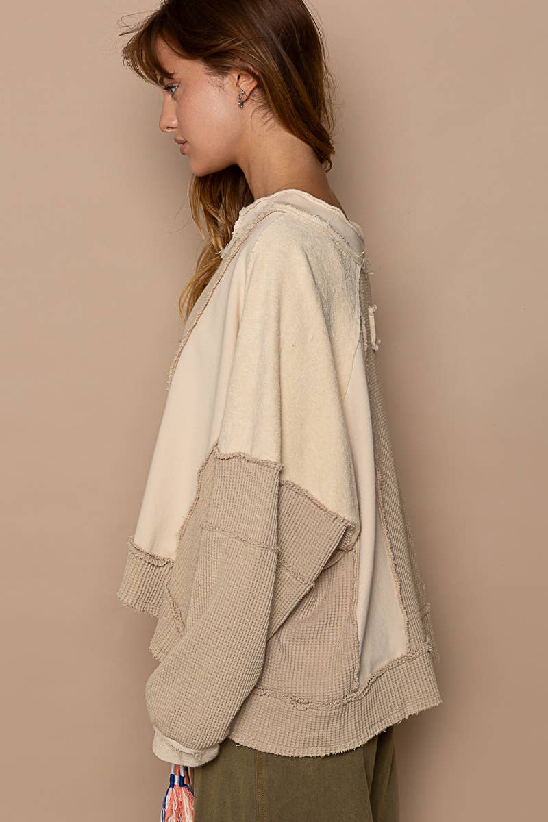 Blissful Beige Long SleeveTop