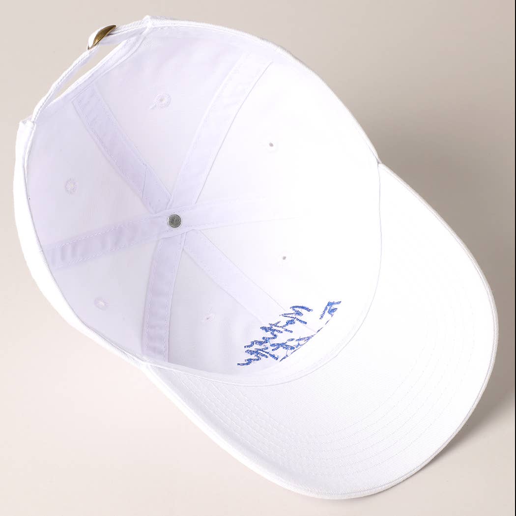 "Mother of the Freaking Year" Embroidery Baseball Cap: PUTTY / One Size