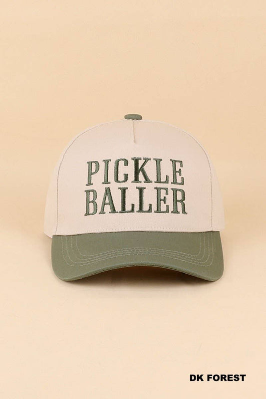 Pickle Baller Hat: DK FOREST