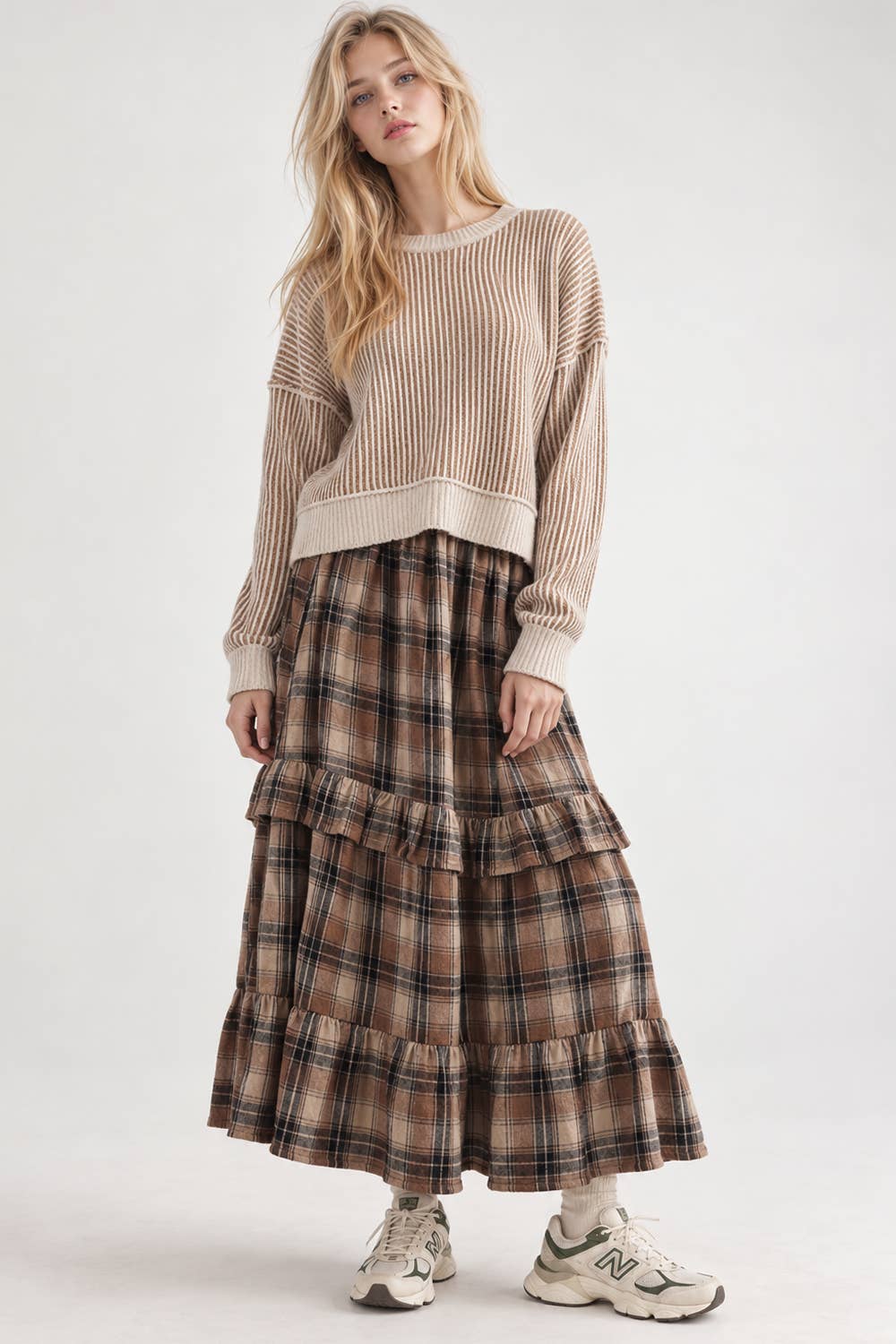 Cozy Beige Trendy Sweater