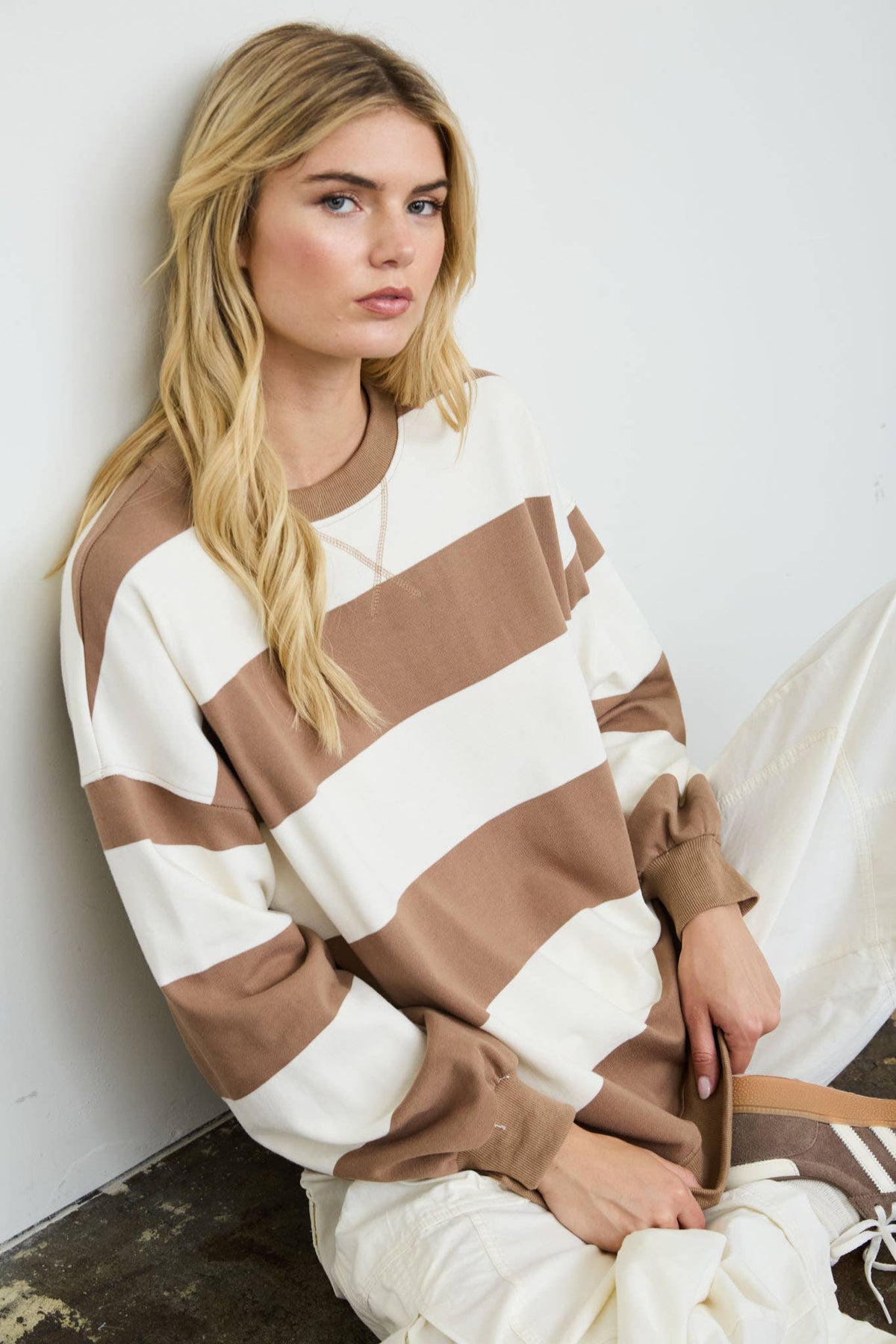 Mocha Moment Pullover Top