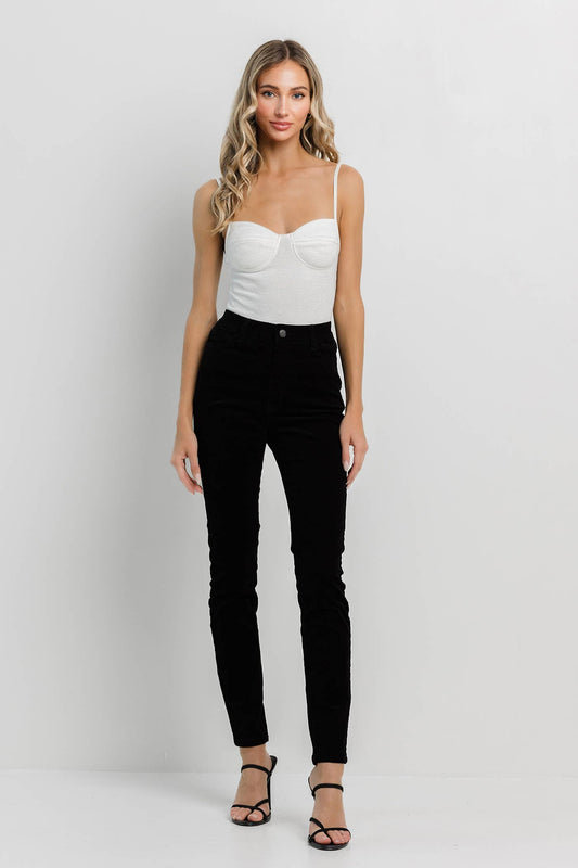 Blakely's Black Corduroy Skinnys