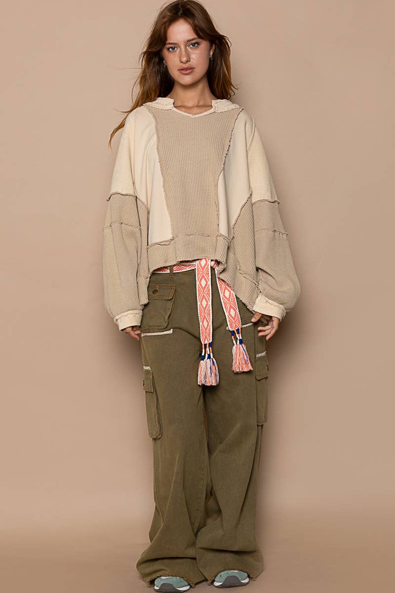 Blissful Beige Long SleeveTop