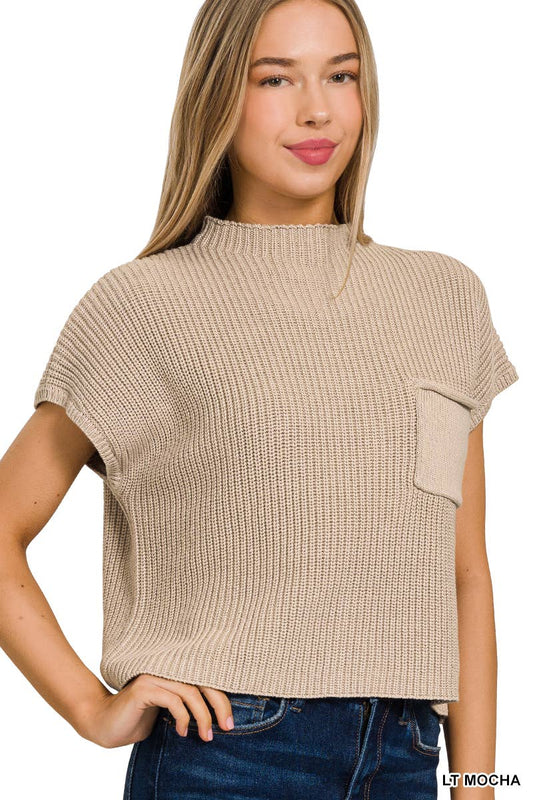 Lite Mocha Summer Sweater