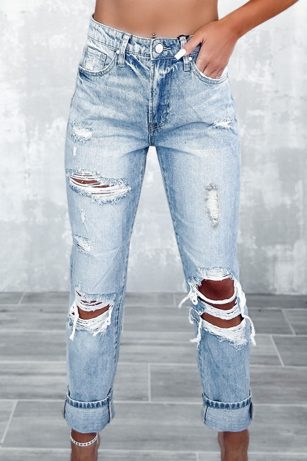 Bayside Distressed Jean