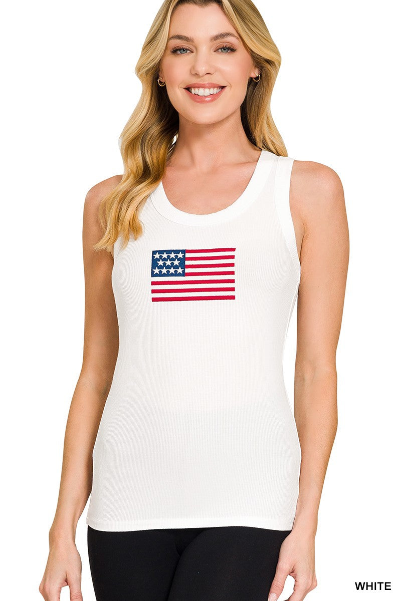 American Flag Tank